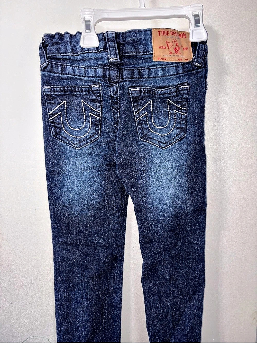 True Religion GENO Relaxed Slim Boys Jeans Waist 5 Blue